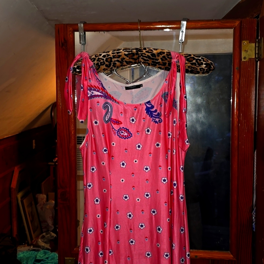 Pink lightweight dress